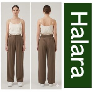 HALARA Tan Unisex Work Casual 2Side Pockets Women’s Size Large Work Pants